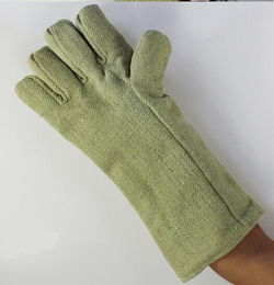 650度耐高温手套防烫工业手套光伏单晶硅炉防护手套